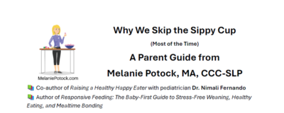 Why We Skip the Sippy Cup